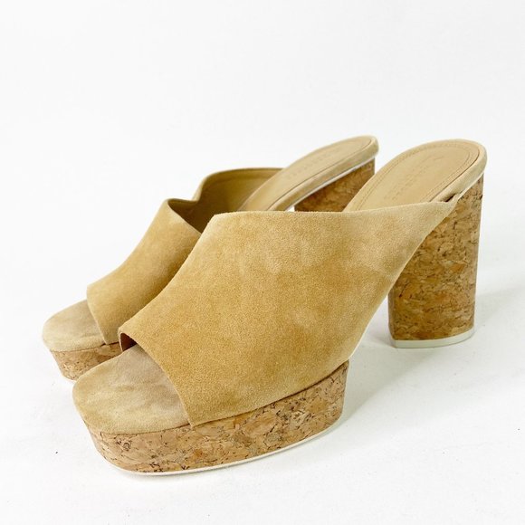 MERCEDES CASTILLO Sand Nude Chiara Platform - Picture 2 of 8